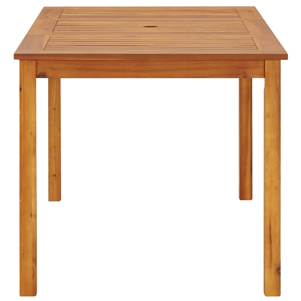 Garden Table 140x80x74 cm Solid Acacia Wood