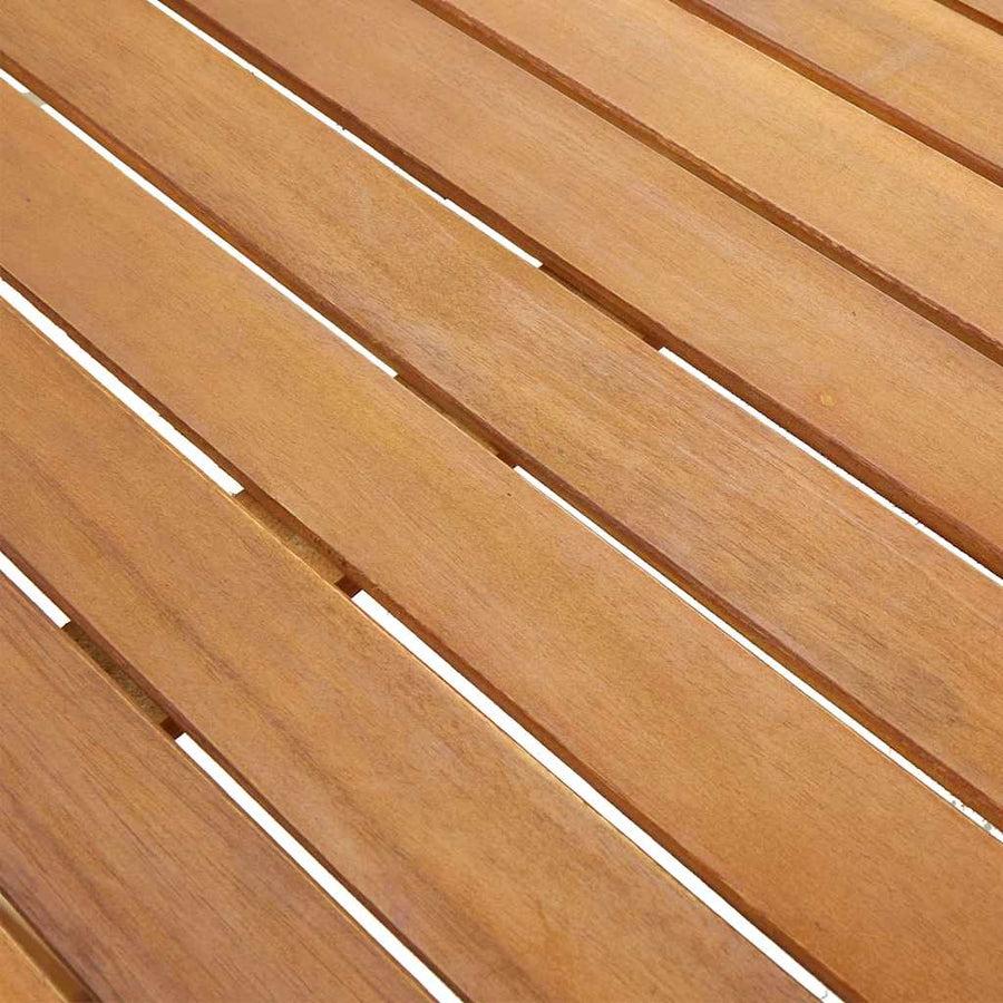 Garden Table 140x80x74 cm Solid Acacia Wood