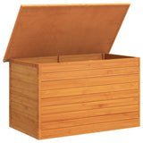 Garden Storage Box 126x72x72 cm Wood - Top-Down View