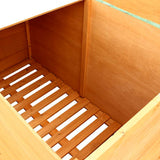 Garden Storage Box 126x72x72 cm Wood - Extra Image