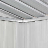 Garden Shed Green Metal - Extra Image