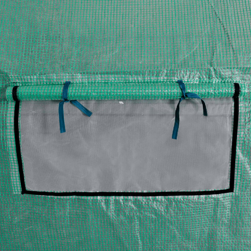 Portable Polytunnel Greenhouse Steel Frame Walk-in 18 m?