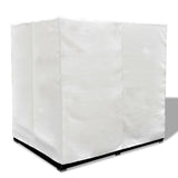 Outdoor Lounge Bed with Curtains Poly Rattan Black - Extra Image