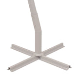 Outdoor Umbrellas Beige Polyester - Rear View