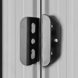 Garden Shed Grey Metal