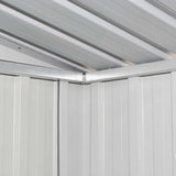 Garden Shed Grey Metal - Extra Image