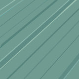 Roof Panels 12 pcs Galvanised Steel Green - Side View