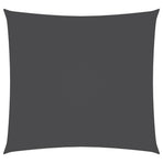 Sunshade Sail Oxford Fabric Square 2x2 m Anthracite