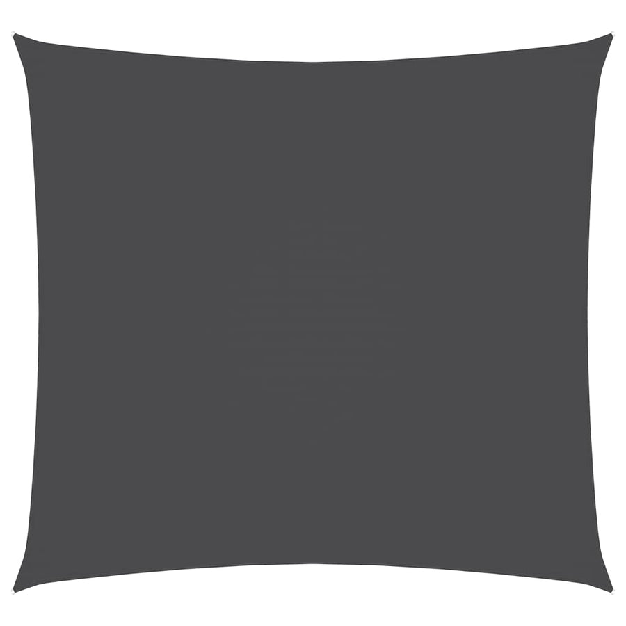 Sunshade Sail Oxford Fabric Square 2x2 m Anthracite