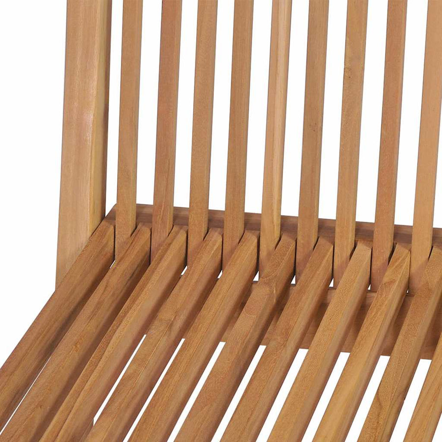 Folding Chairs 4 pcs for Garden & Outdoor Teak Wood