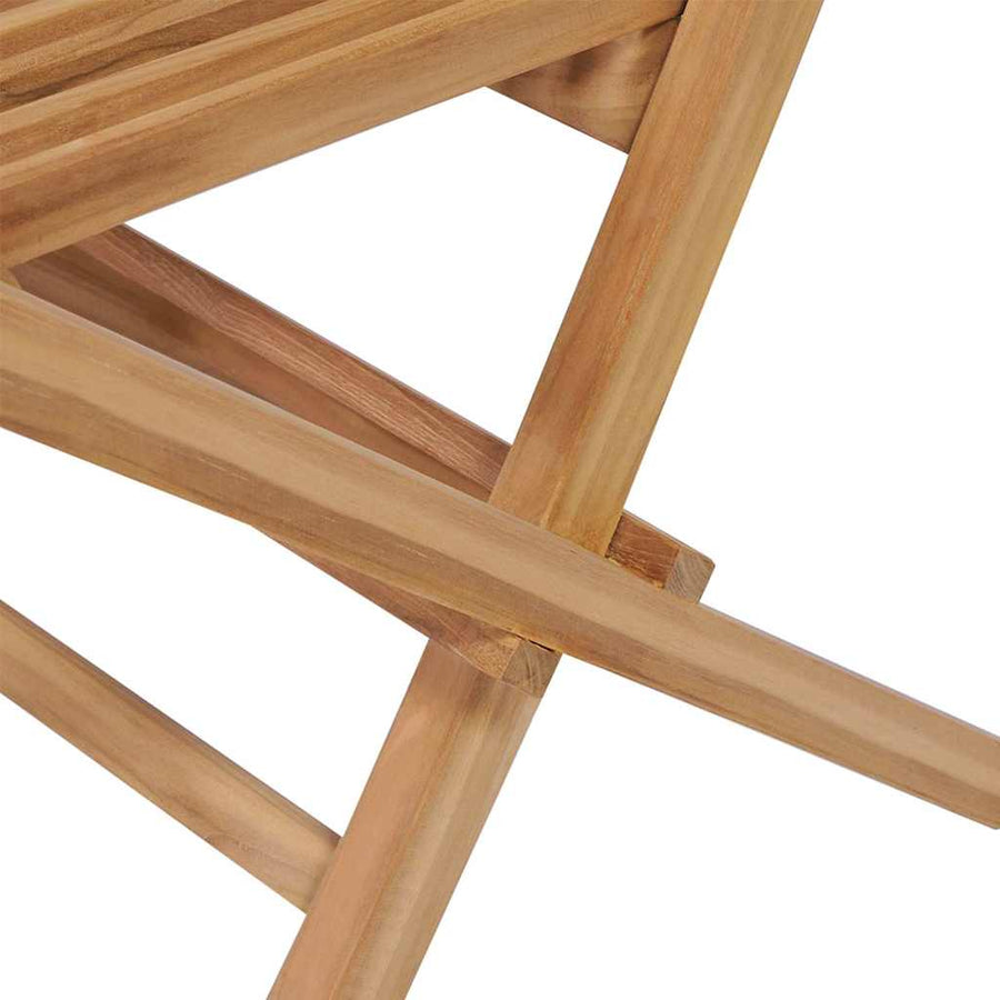 Folding Chairs 4 pcs for Garden & Outdoor Teak Wood