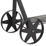 BBQ Charcoal Smoker with Bottom Shelf Black Heavy XXL
