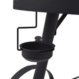 BBQ Charcoal Smoker with Bottom Shelf Black Heavy XXL - Extra Image