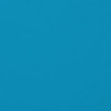 Garden Highback Chair Cushions 4 pcs Blue 120x50x3 cm Fabric - Extra Image