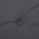 Garden Bench Cushion Anthracite 100x50x3 cm Oxford Fabric