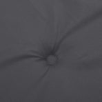Garden Bench Cushion Anthracite 120x50x3 cm Oxford Fabric