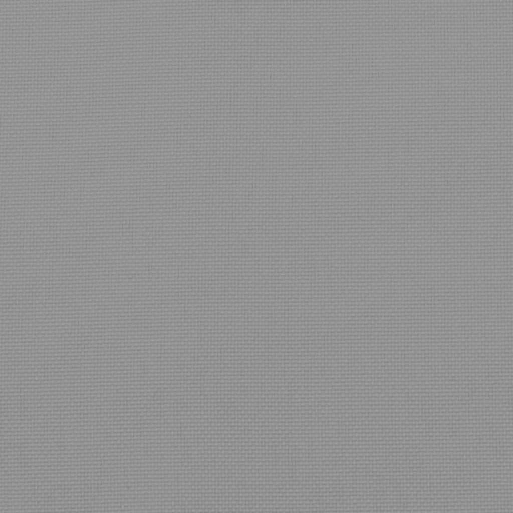 Garden Bench Cushion Grey 100x50x4 cm Oxford Fabric