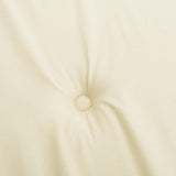 Garden Bench Cushion Cream 150x50x3 cm Oxford Fabric