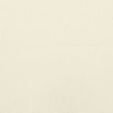 Garden Bench Cushion Cream 180x50x3 cm Oxford Fabric - Rear View