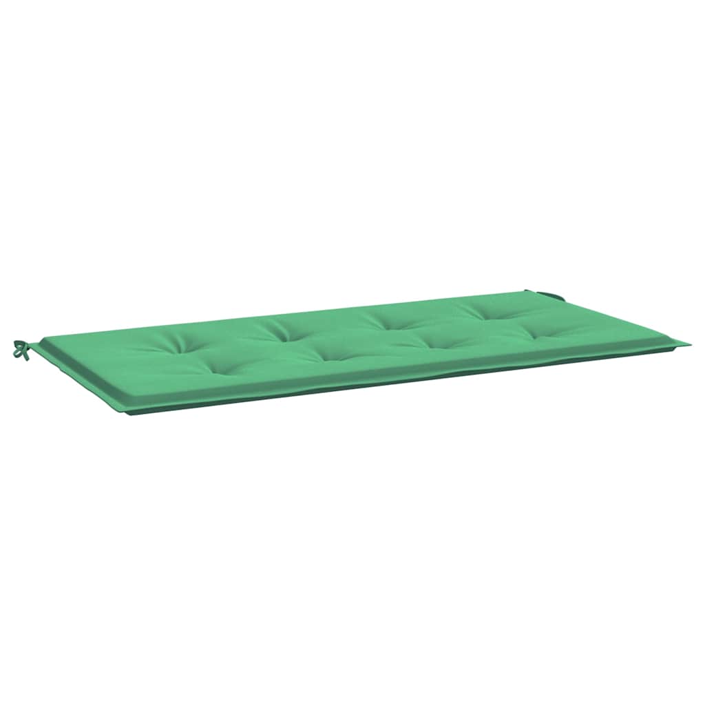 Garden Bench Cushion Green 120x50x3 cm Oxford Fabric