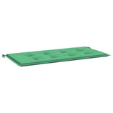 Garden Bench Cushion Green 120x50x3 cm Oxford Fabric
