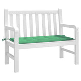 Garden Bench Cushion Green 120x50x3 cm Oxford Fabric