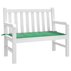 Garden Bench Cushion Green 120x50x3 cm Oxford Fabric