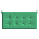 Garden Bench Cushion Green 120x50x3 cm Oxford Fabric