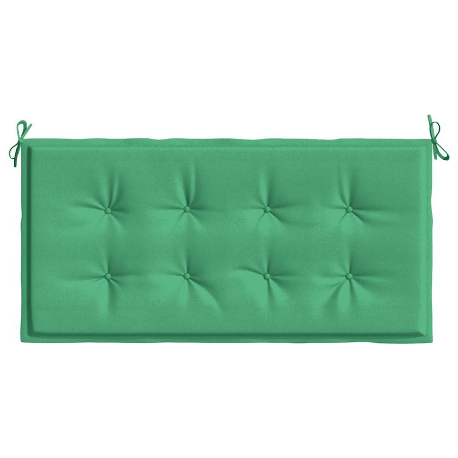 Garden Bench Cushion Green 120x50x3 cm Oxford Fabric
