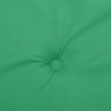 Garden Bench Cushion Green 120x50x3 cm Oxford Fabric