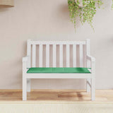 Garden Bench Cushion Green 120x50x3 cm Oxford Fabric