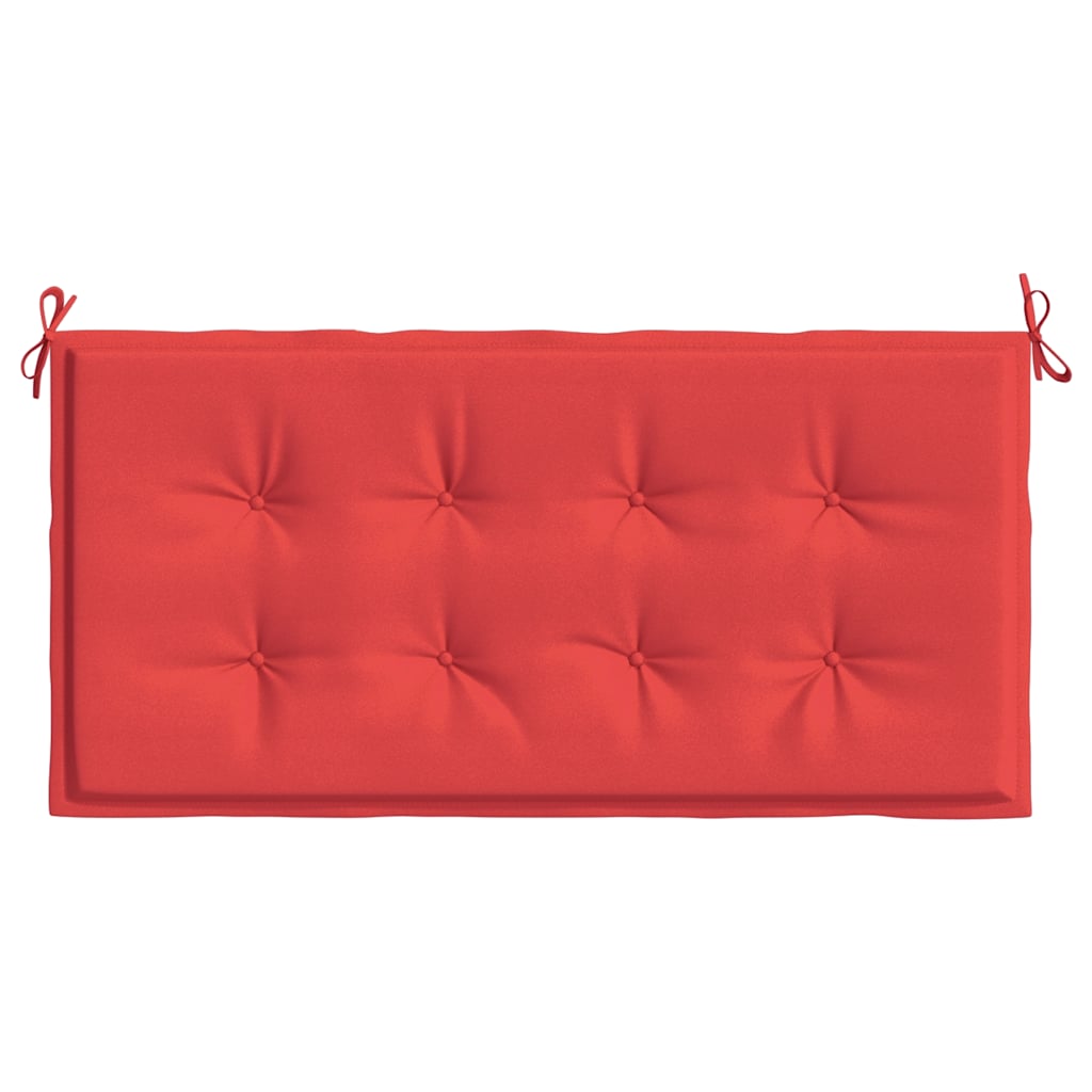 Garden Bench Cushion Red 120x50x3 cm Oxford Fabric