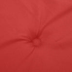 Garden Bench Cushion Red 120x50x3 cm Oxford Fabric