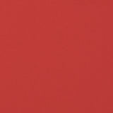 Garden Bench Cushion Red 120x50x3 cm Oxford Fabric - Rear View