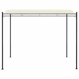 Gazebo Fabric Cream White - 45-Degree Angle