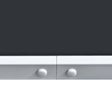 Garden Table 150x90x74 cm Black Steel
