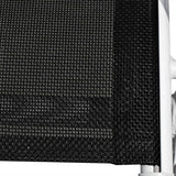 3 Piece Bistro Set Steel Black - Extra Image