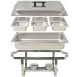 3 Piece Chafing Dish Set Stainless Steel - Extra Image