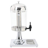 Juice Dispenser Stainless Steel 8 L - Top-Down View