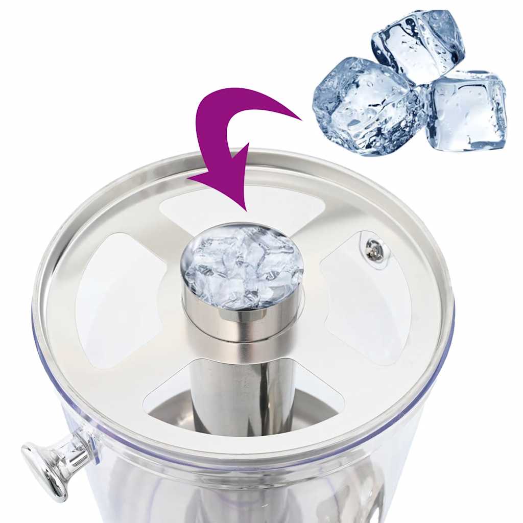 Juice Dispenser Stainless Steel 8 L
