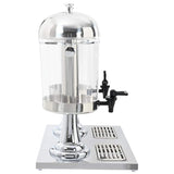 Double Juice Dispenser Stainless Steel 2 x 8 L - Side View
