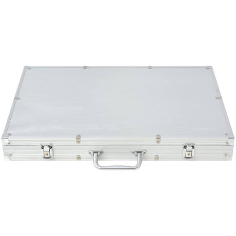 Poker Set With 1000 Laser Chips Aluminium