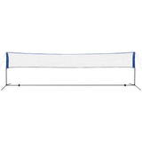 Badminton Net with Shuttlecocks 600x155 cm - Front View
