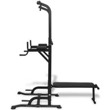 Power Tower with Sit-up Bench - Front View