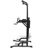 Power Tower with Sit-up Bench - Top-Down View