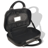Four Piece Hardcase Trolley Set Anthracite - Close-Up Angle