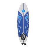 Surfboard Blue 170 cm - Front View