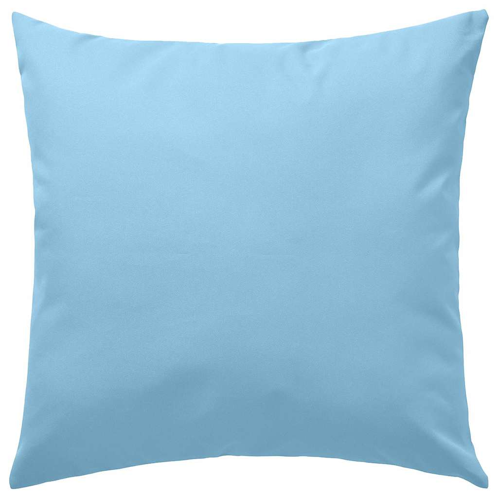 Outdoor Pillows 4 pcs 45x45 cm Light Blue