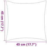 Outdoor Pillows 4 pcs 45x45 cm Light Blue