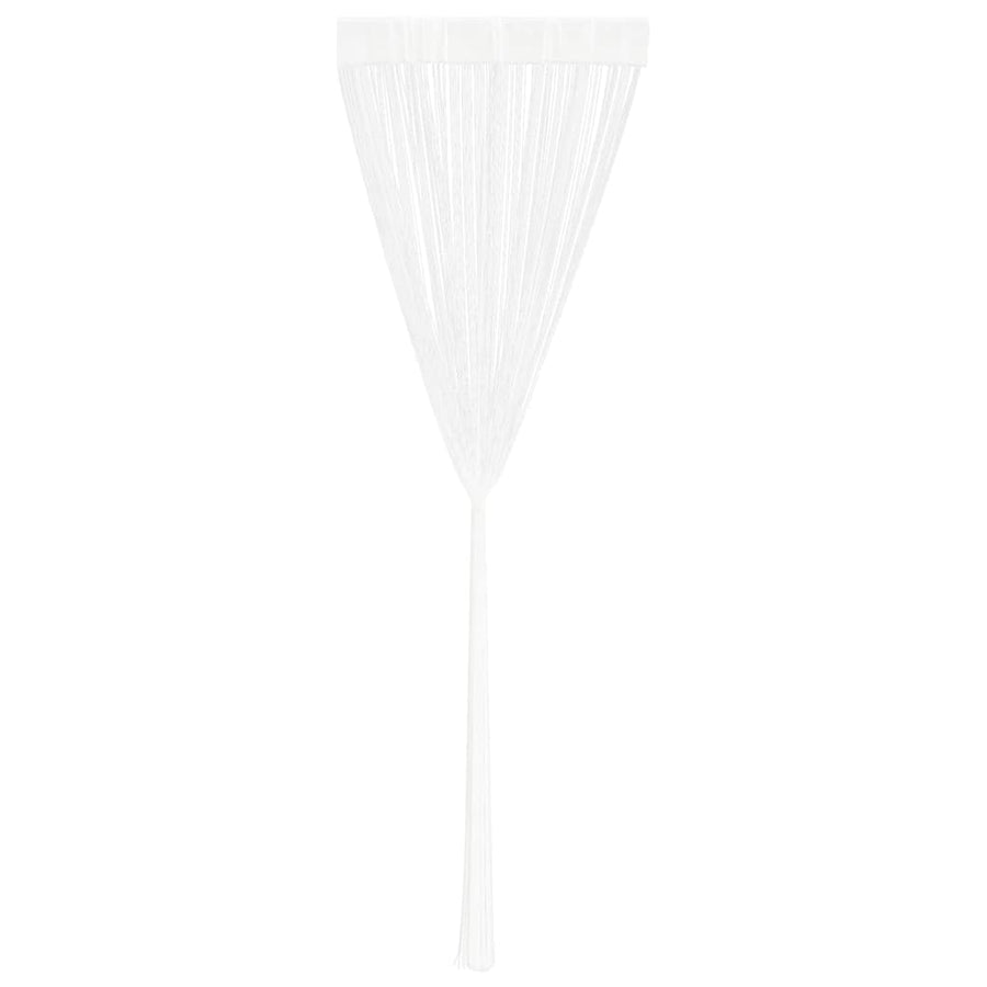String Curtains 2 pcs 140x250 cm White
